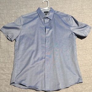 H&M Light Blue Casual Button Down Shirt
